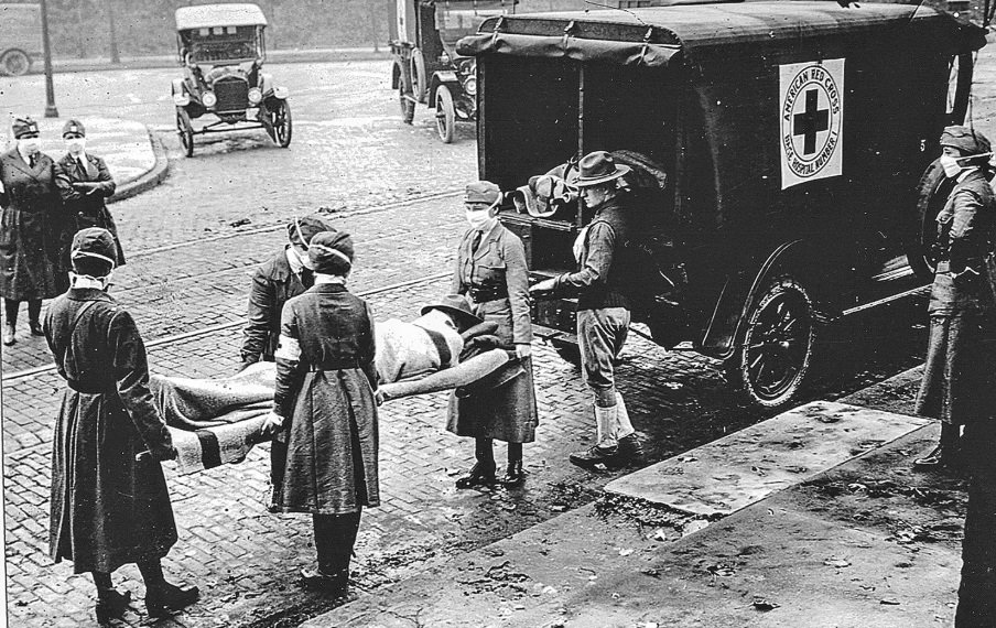 Ambulância Gripe Espanhola