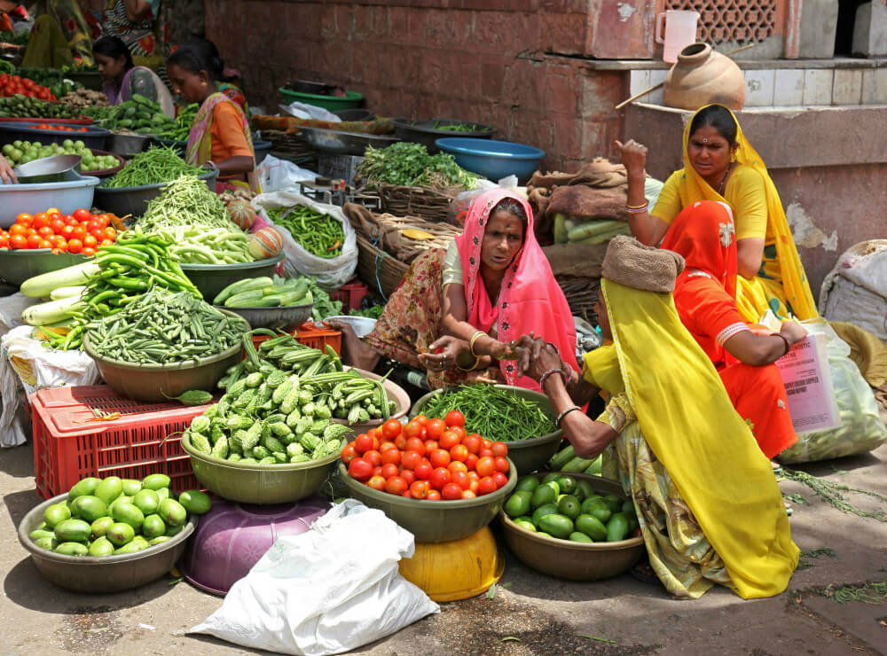 Vegetarianos na Índia