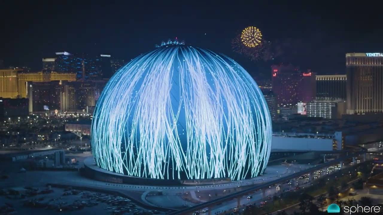Mega esfera de LED (Crédito: MSG Entertainment)